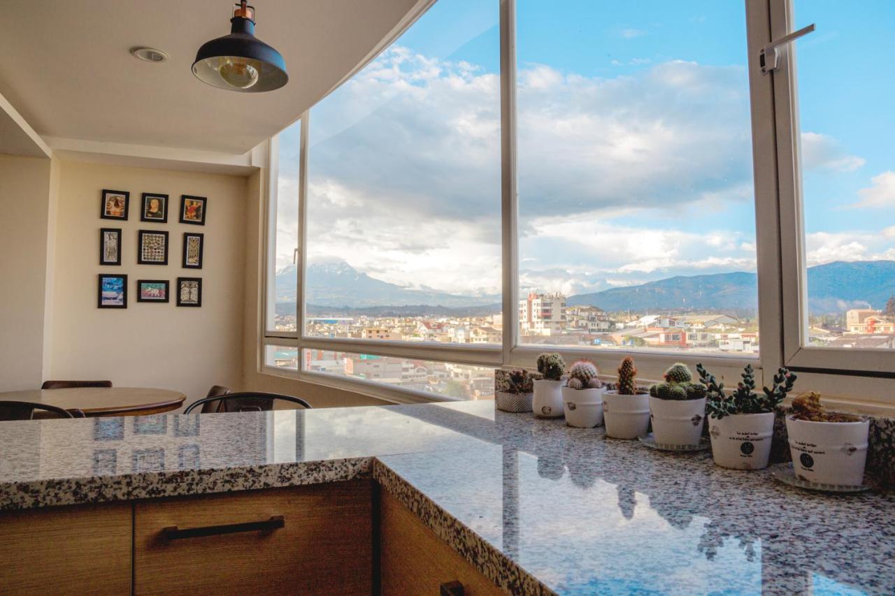 Wanderlot - Departamento Leganza - Penthouse Lujoso Apartment Риобамба Екстериор снимка