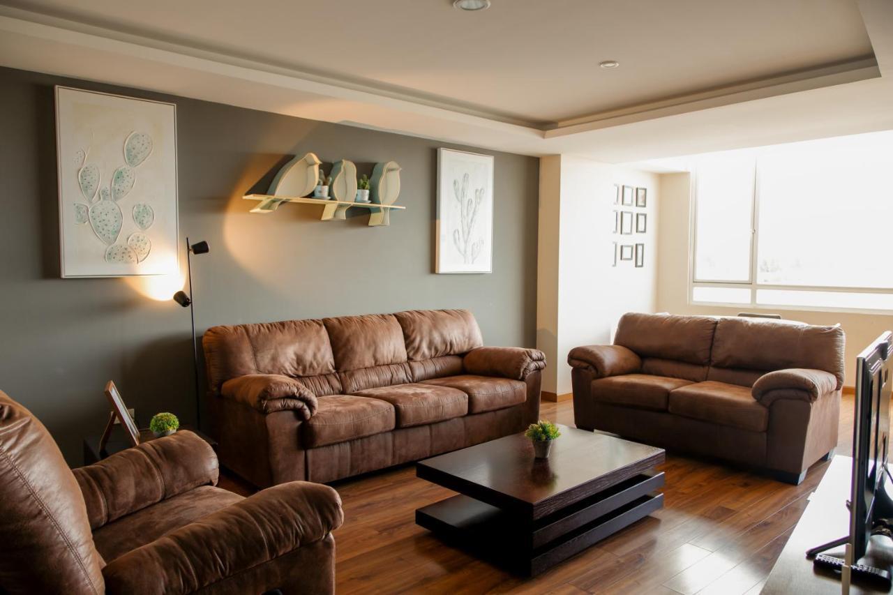 Wanderlot - Departamento Leganza - Penthouse Lujoso Apartment Риобамба Екстериор снимка